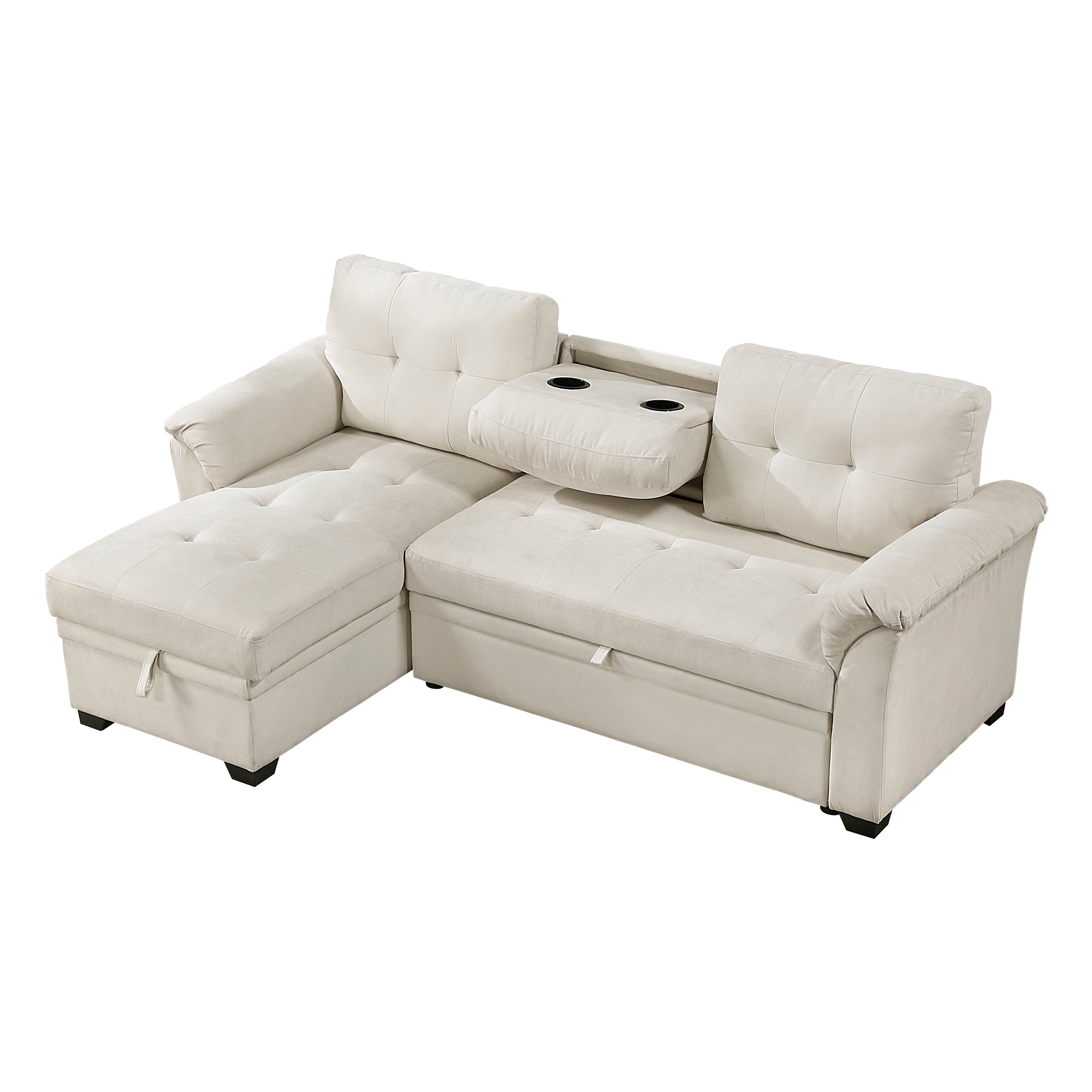 Elara Pull-Out Bed Sectional