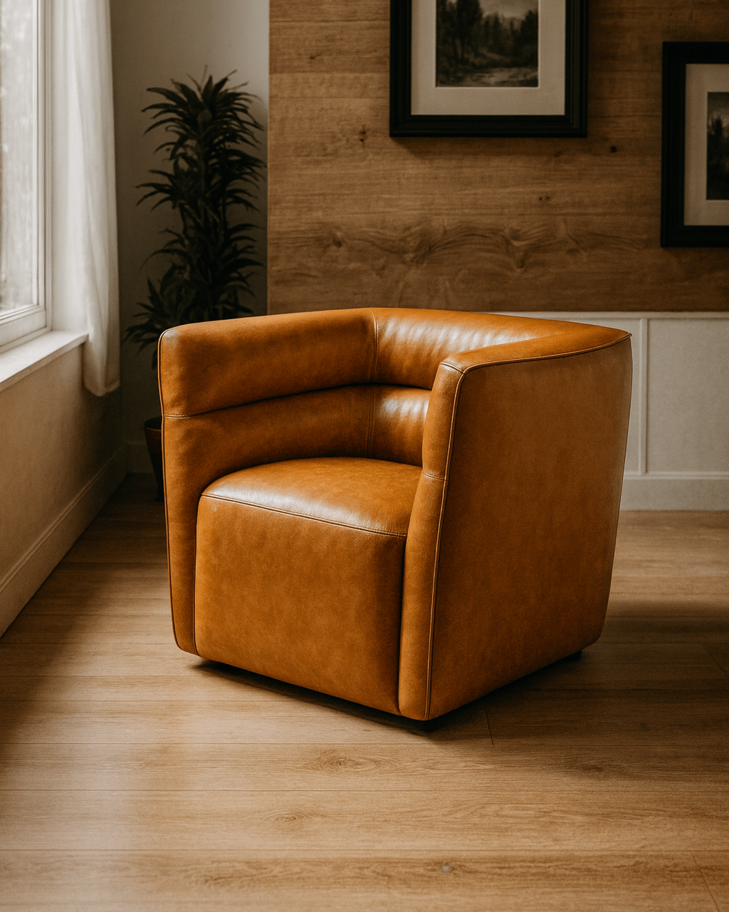 Callan Swivel Chair Chair Berch Furniture