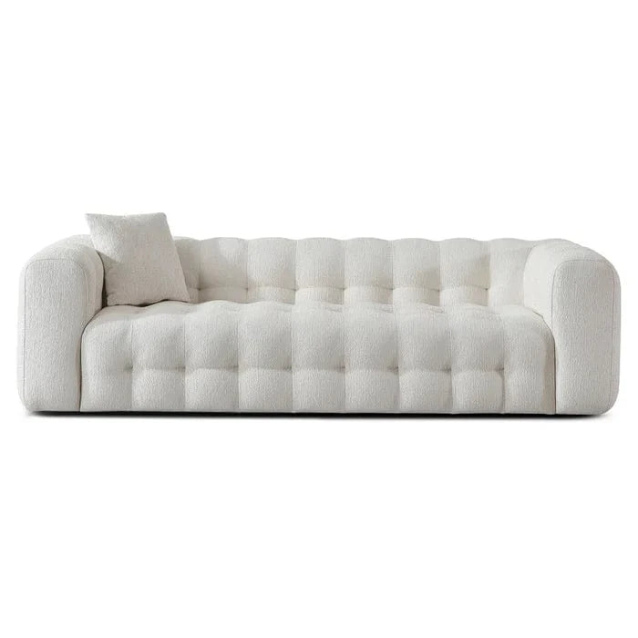 Eden Boucle Sofa Ivory Sofa Berch Furniture
