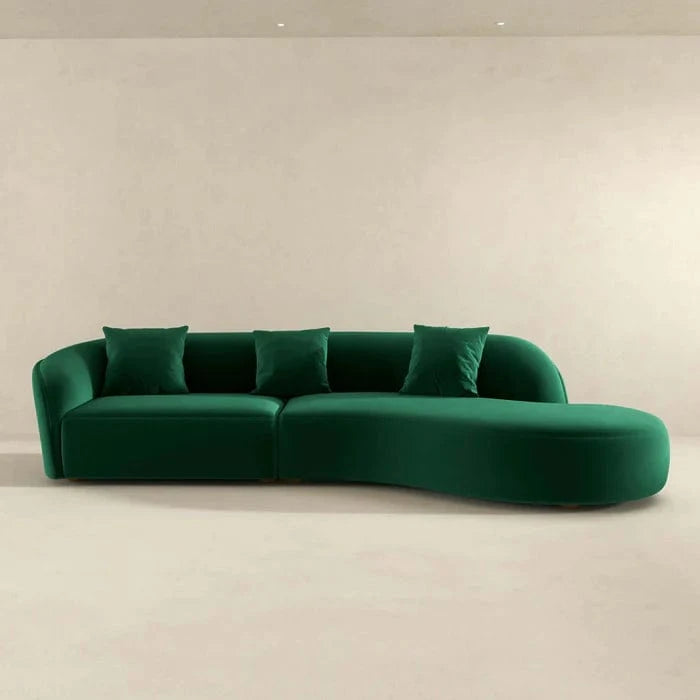 Elijah Curved Sectional Sofa Berch Furniture