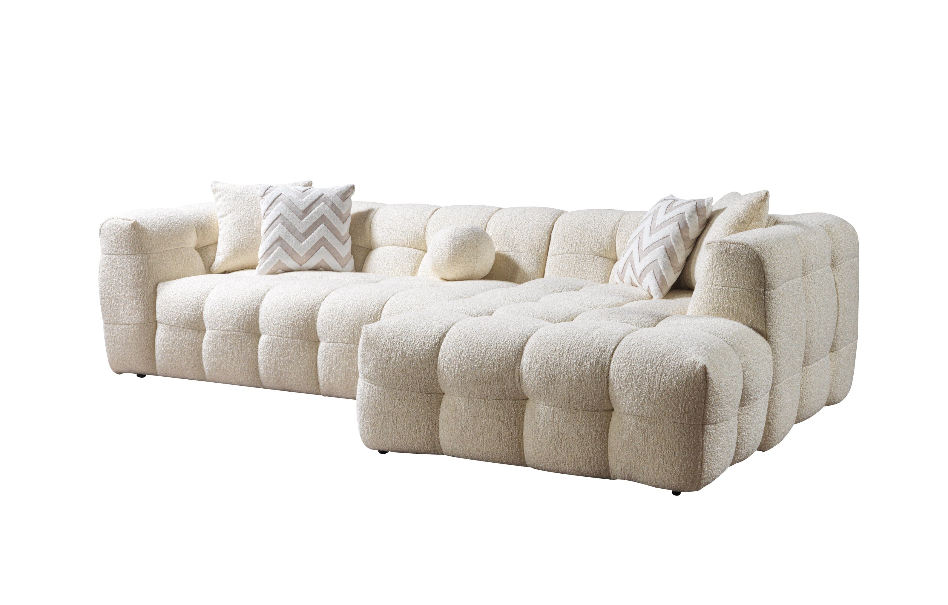 Ivy Sectional Right Chaise Sectional Berch Furniture