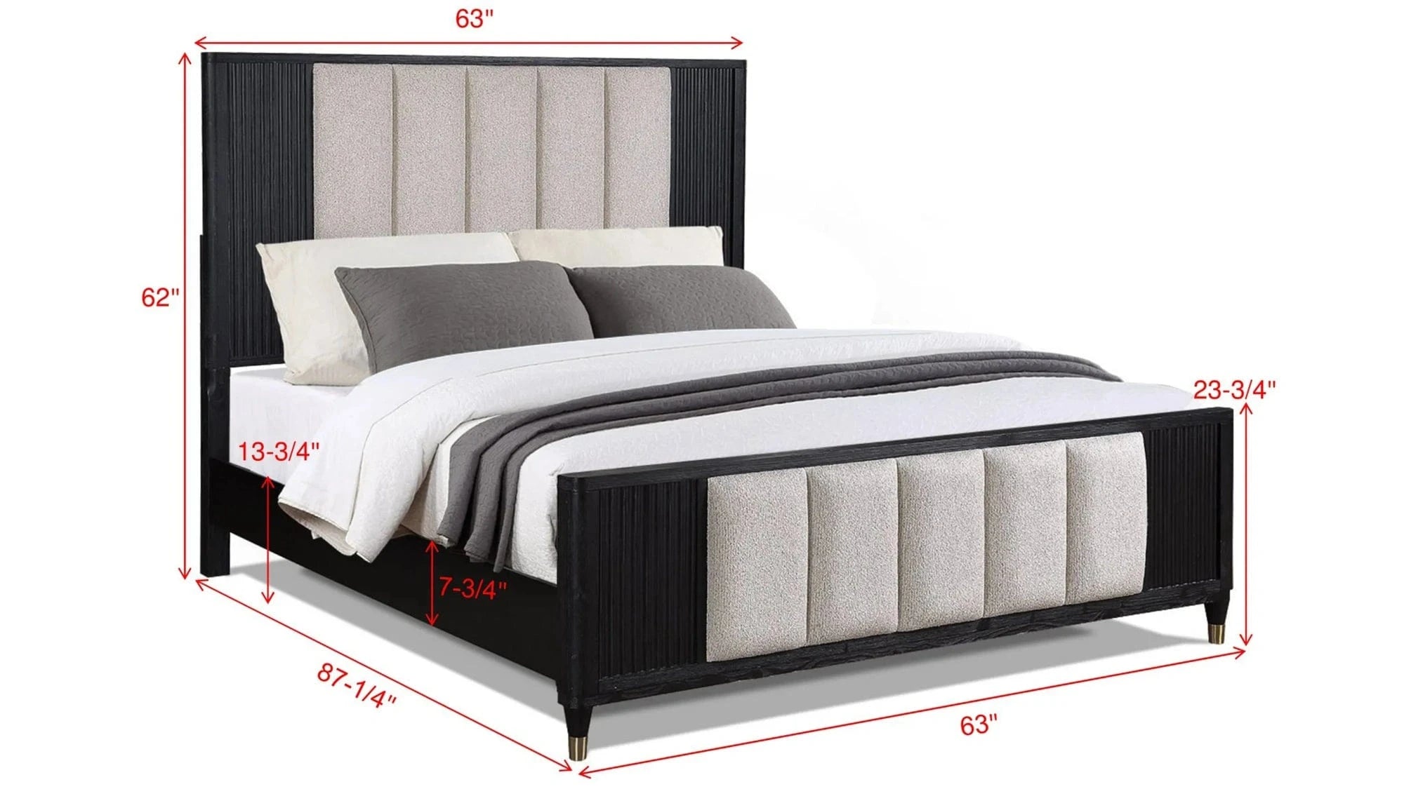 Kara 5-Pc Bedroom Set Bedroom Set Berch Furniture