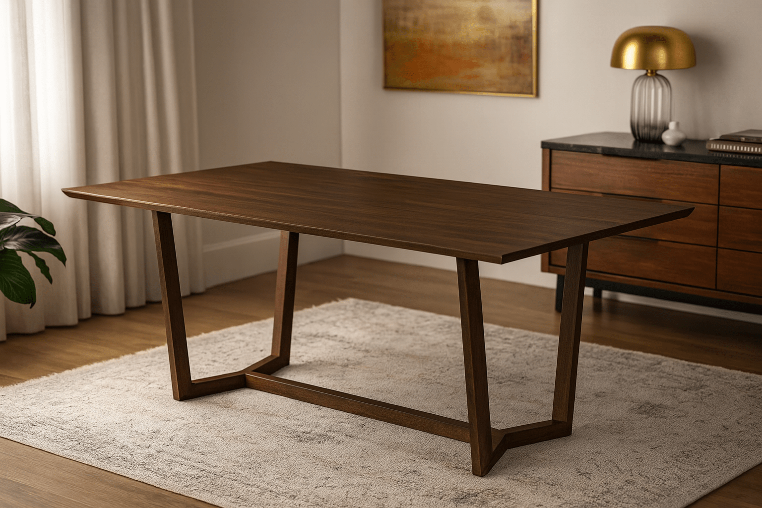 Marina Solid Wood Dining Table Dining Table Berch Furniture