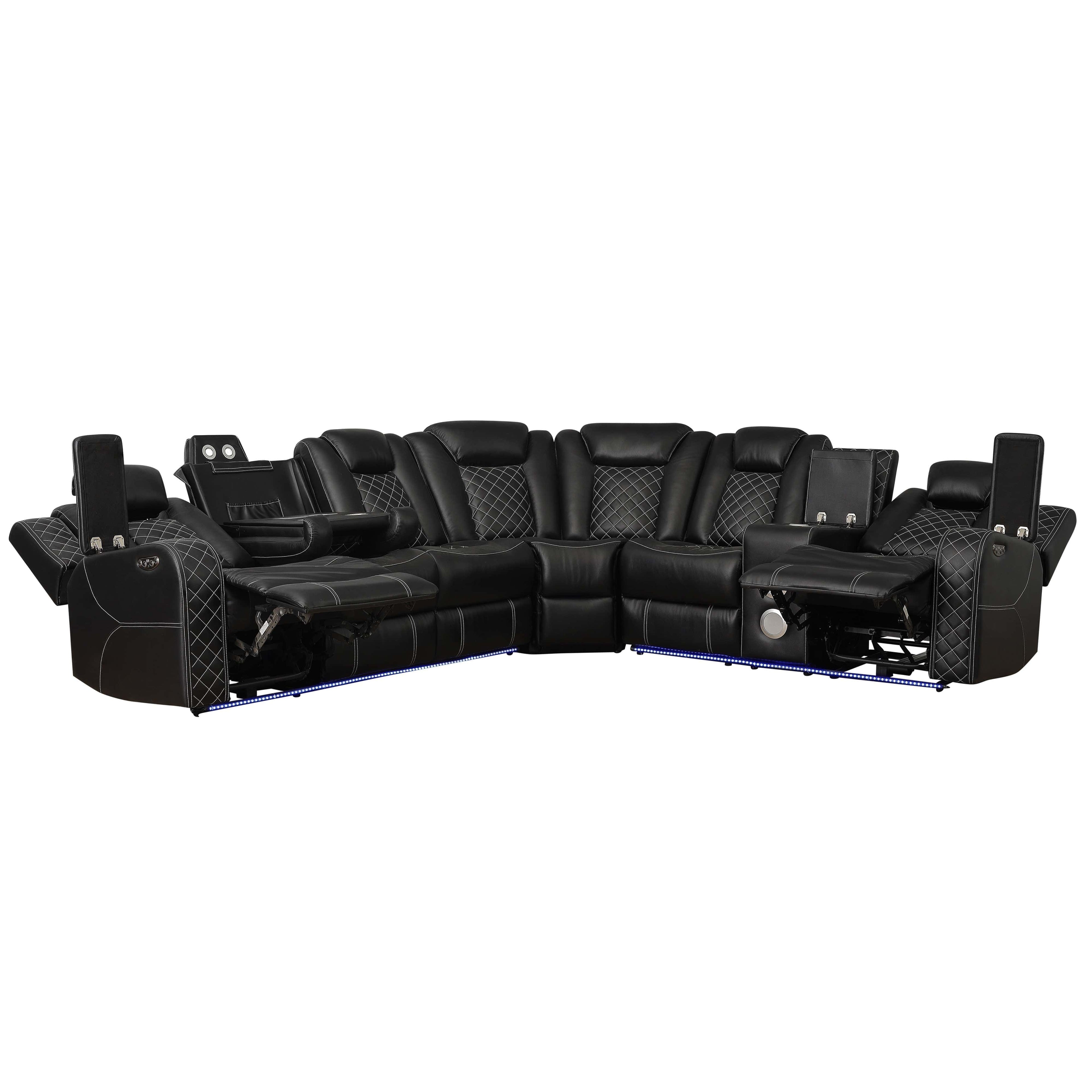 Radiant Power Sectional Reclining Berch Furniture