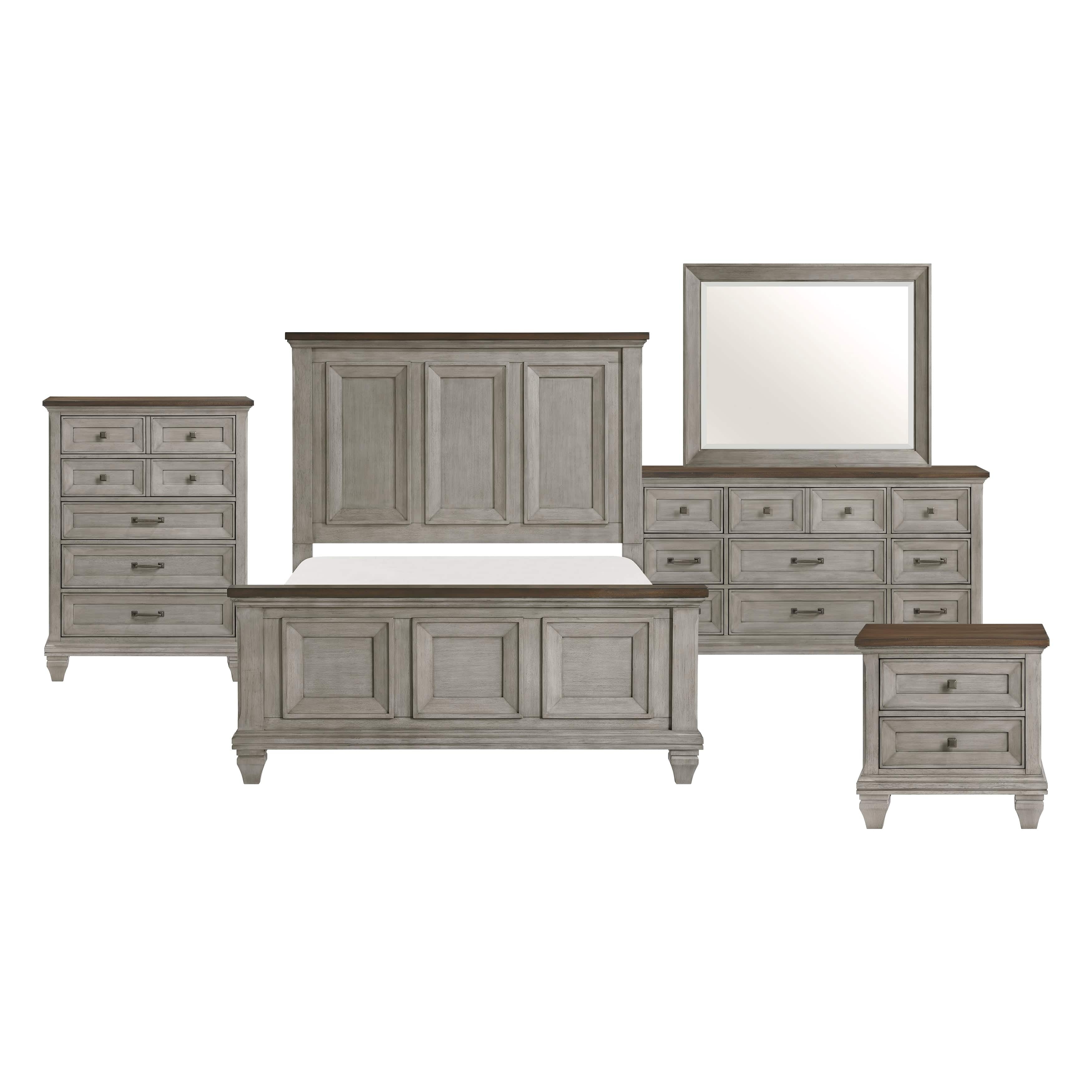 Renton Bedroom Set Queen / 5-Piece Bedroom Set Berch Furniture