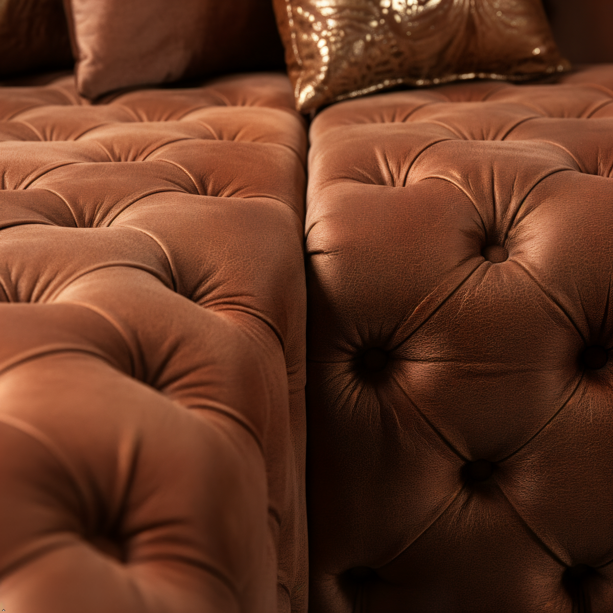 Luxury Velvet Sectional by BERCH design note article deal
