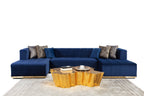 Elisha Velvet Sectional