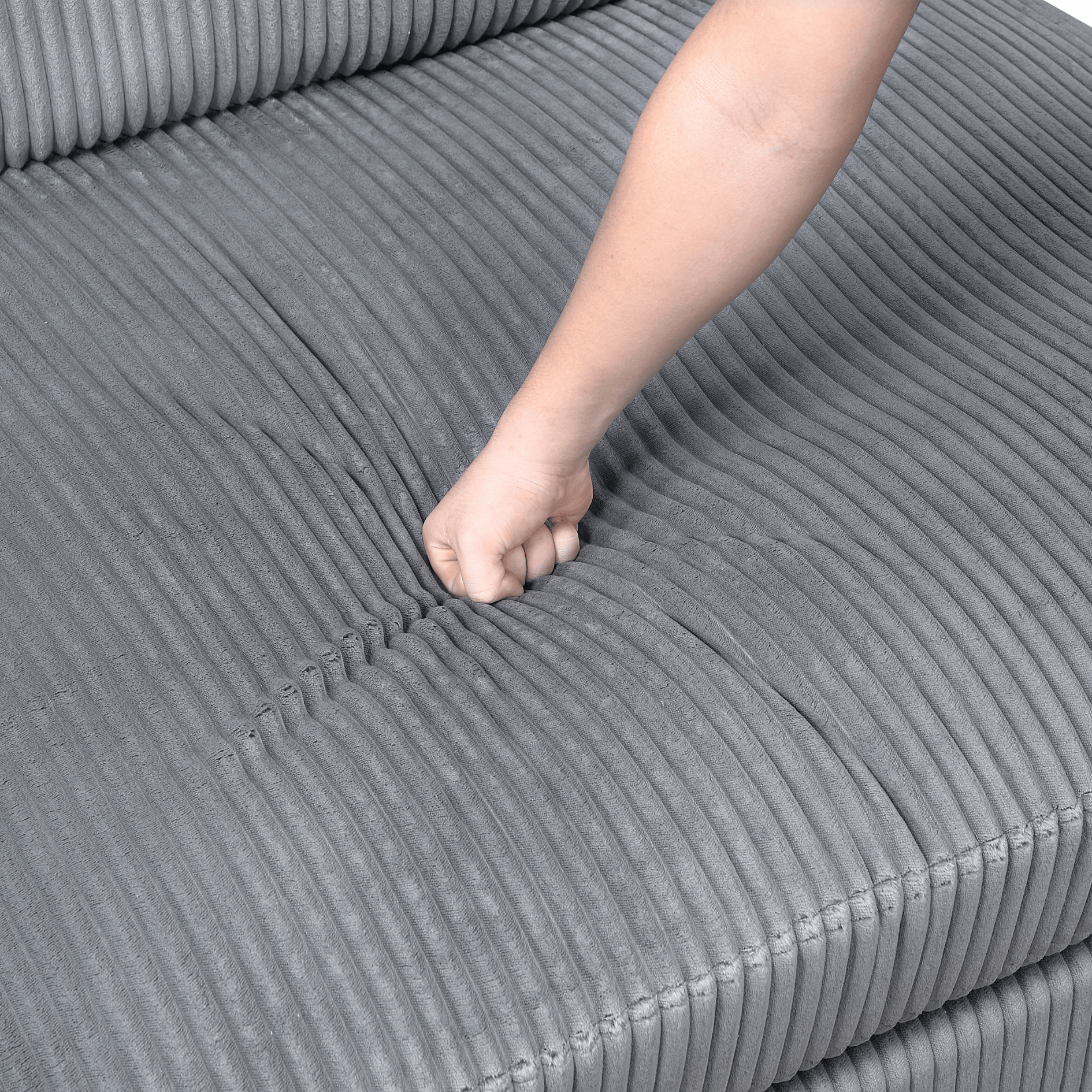 Corduroy Modular Sectional