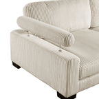 Corduroy Modular Sectional