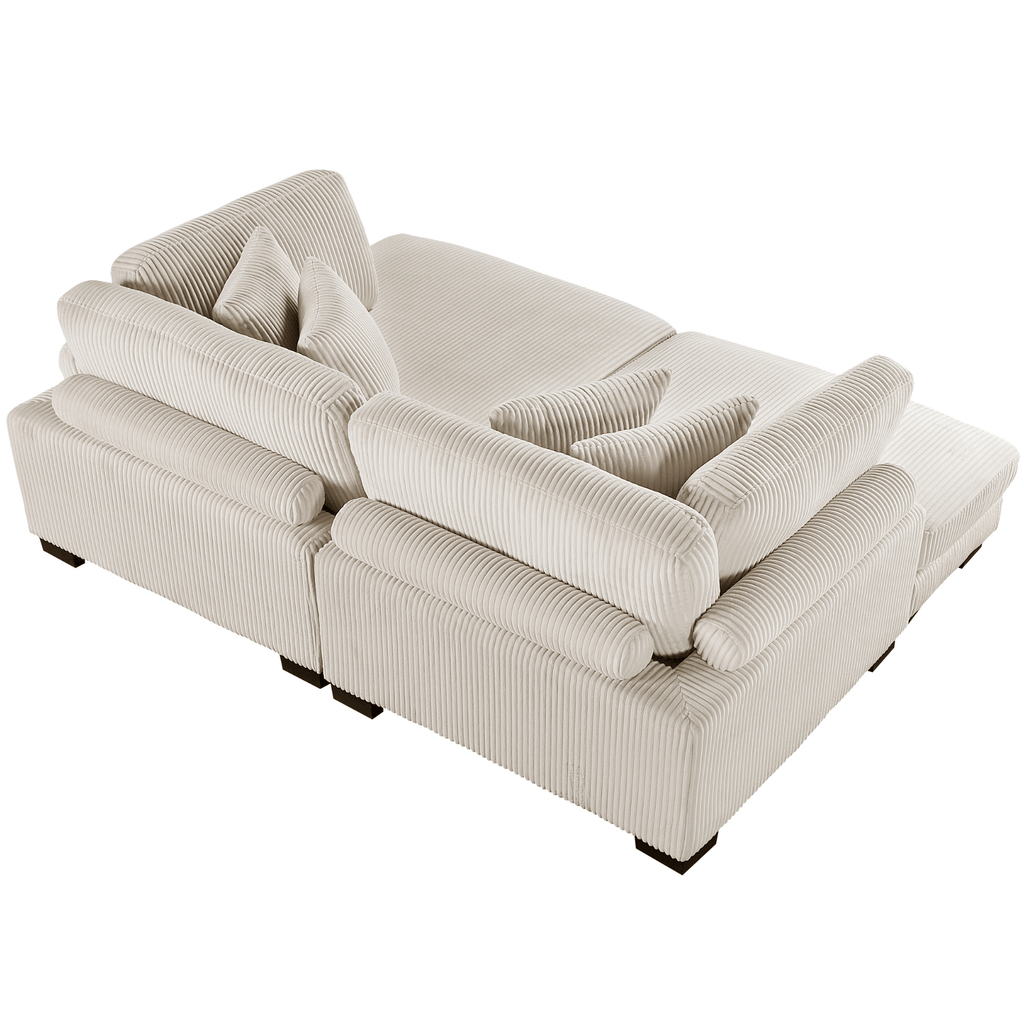 Corduroy Modular Sectional