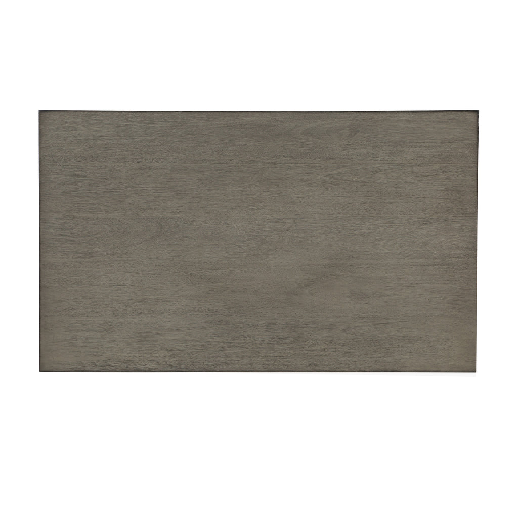 Rectangular gray tile on a white background