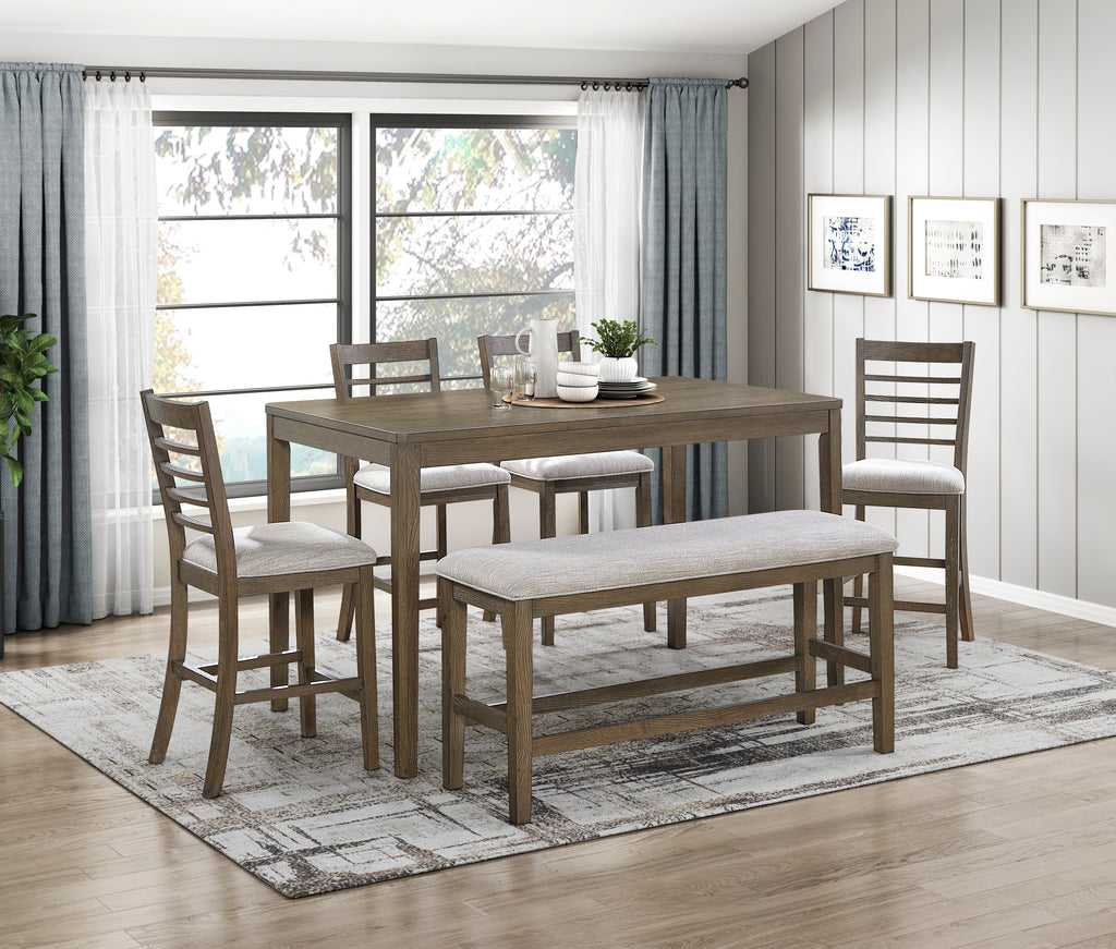 Emilia Dining Set w/ Bench