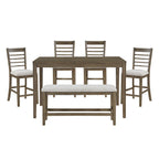 Emilia Dining Set w/ Bench