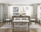Emilia Dining Set w/ Bench