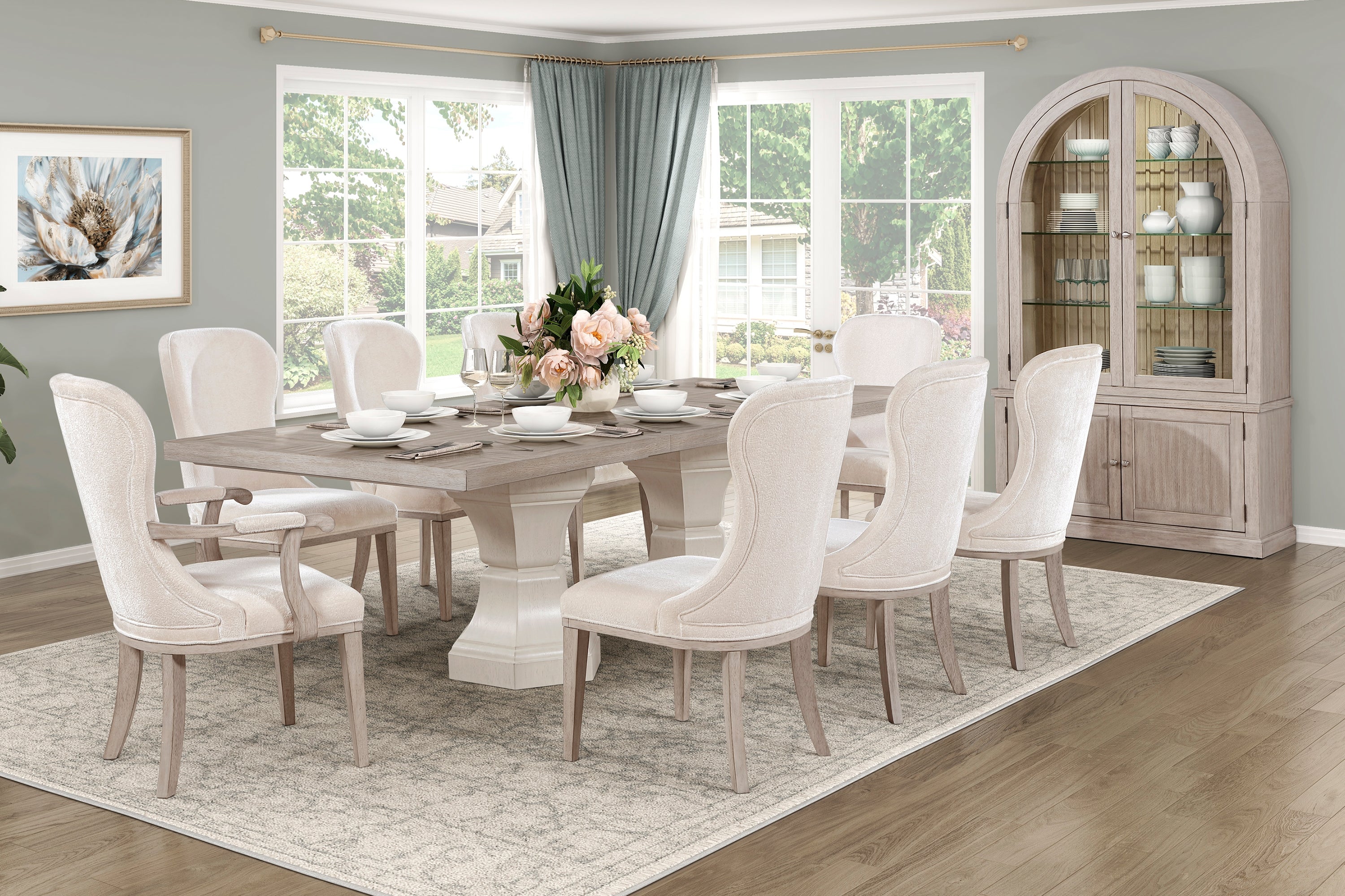Lofton 9-Piece Dining Set