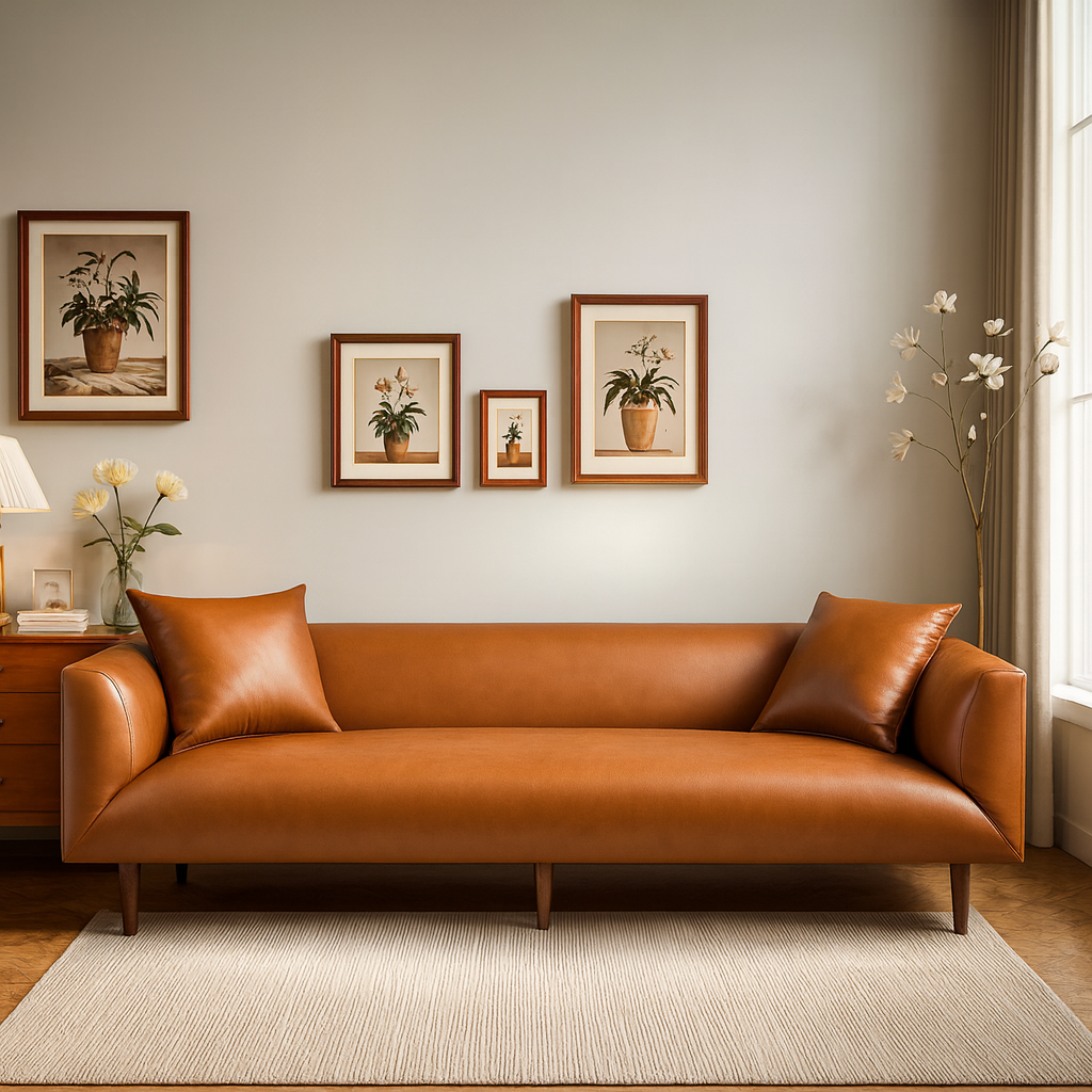 Elwood Vegan Leather Sofa
