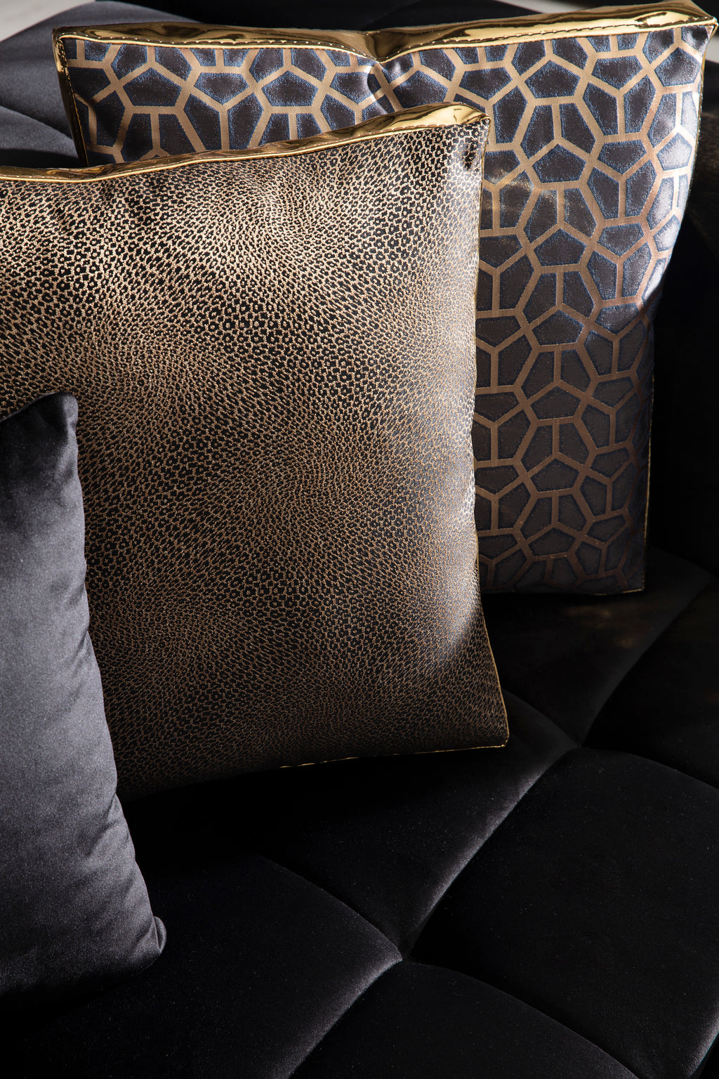 Elisha Velvet Sectional