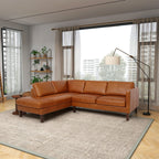 Juno Leather Sectional