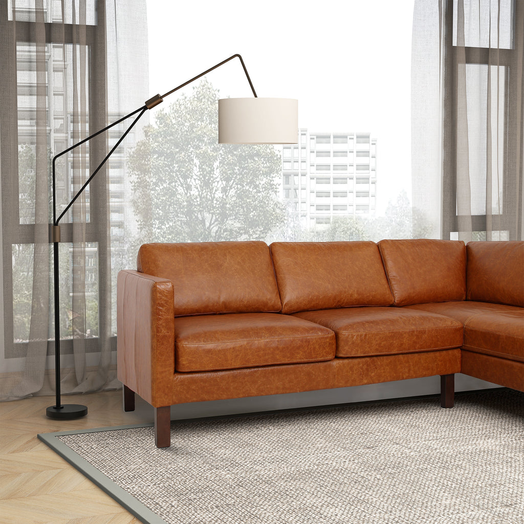 Juno Leather Sectional