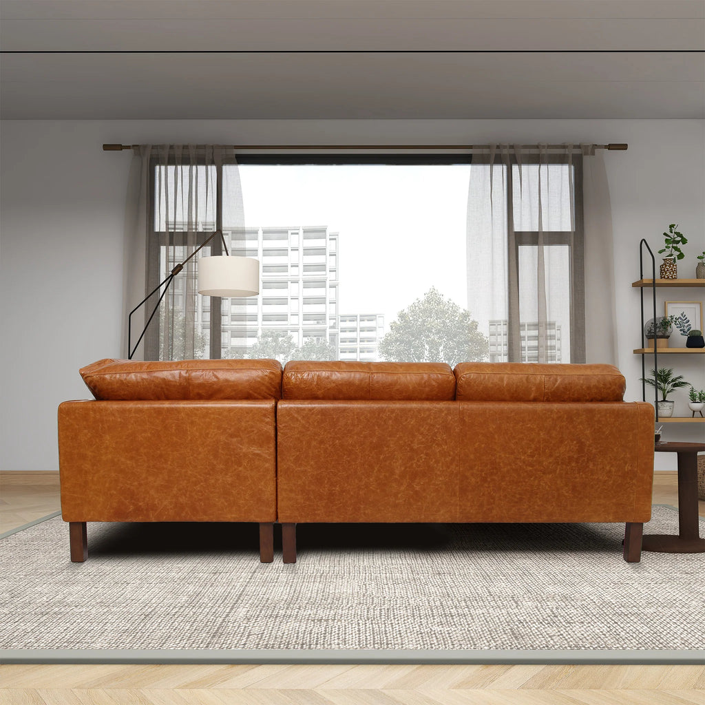 Juno Leather Sectional