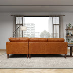Juno Leather Sectional