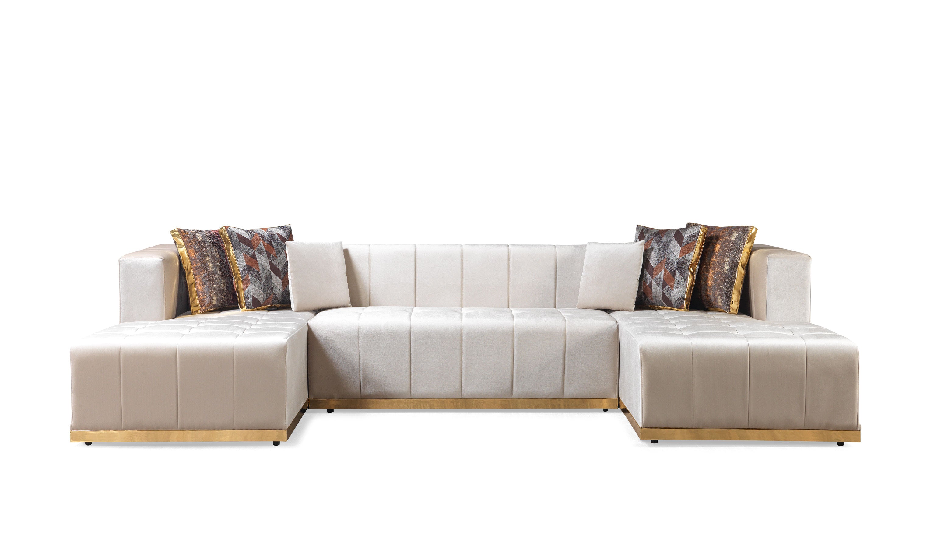 Elisha Velvet Sectional