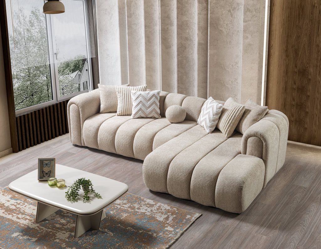 Liz Boucle Sectional