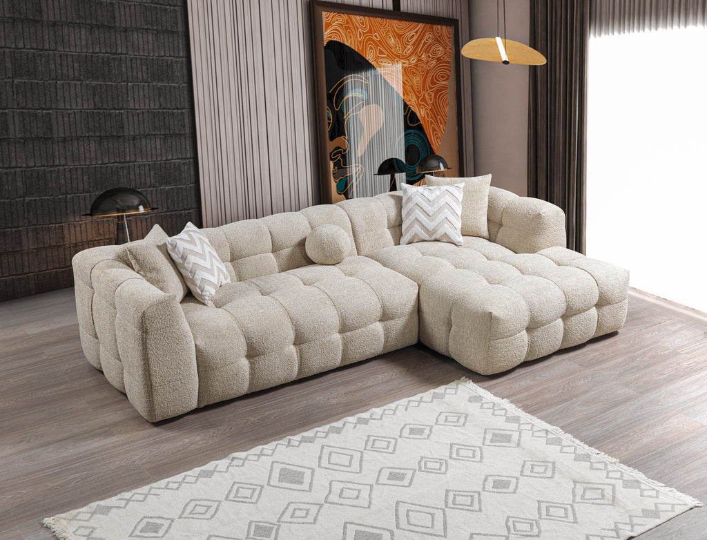 Ivy Boucle Sectional