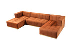 Elisha Velvet Sectional