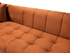 Elisha Velvet Sectional