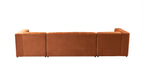 Elisha Velvet Sectional