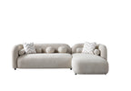 Liva Boucle Sectional Sand