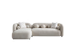 Liva Boucle Sectional Sand