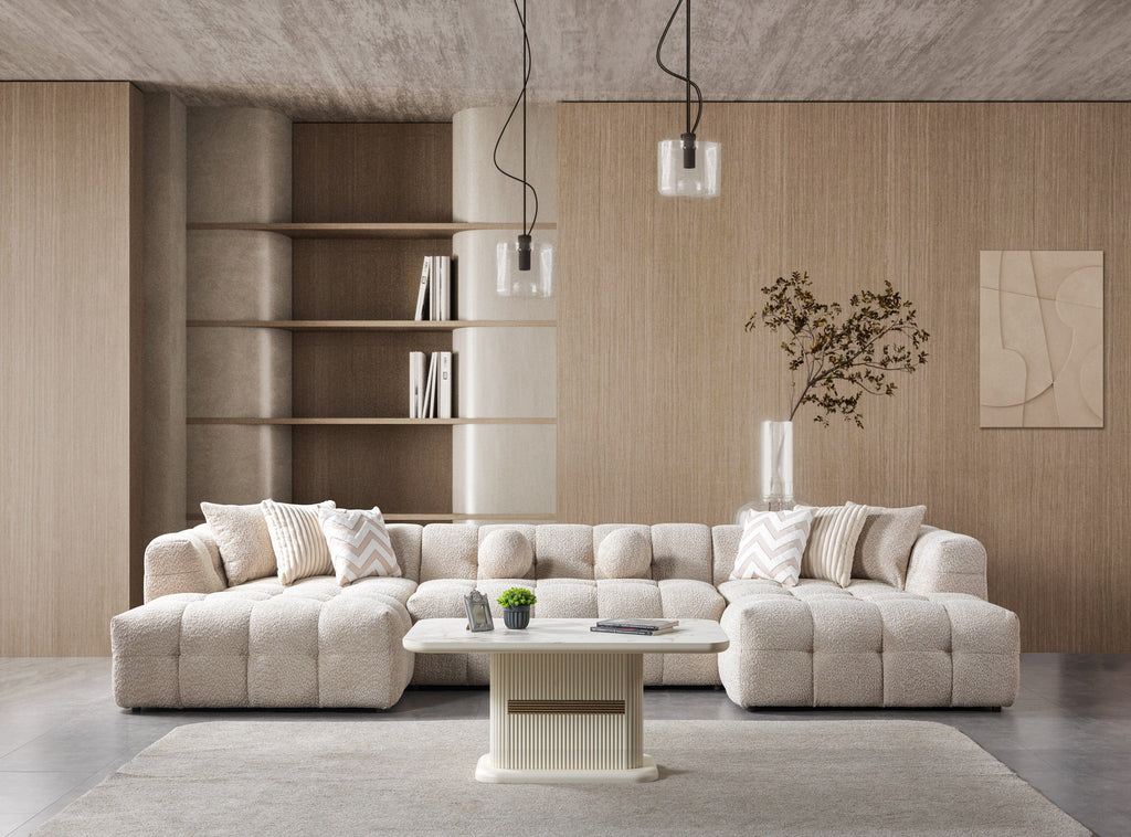 Ivy Boucle Sectional