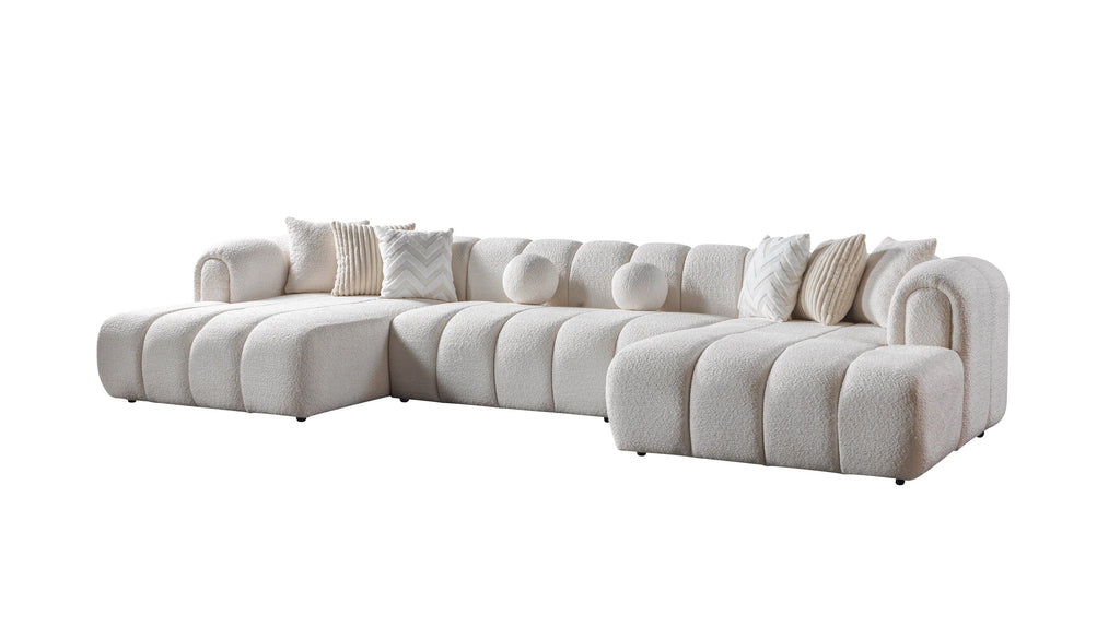 Liz Boucle Sectional