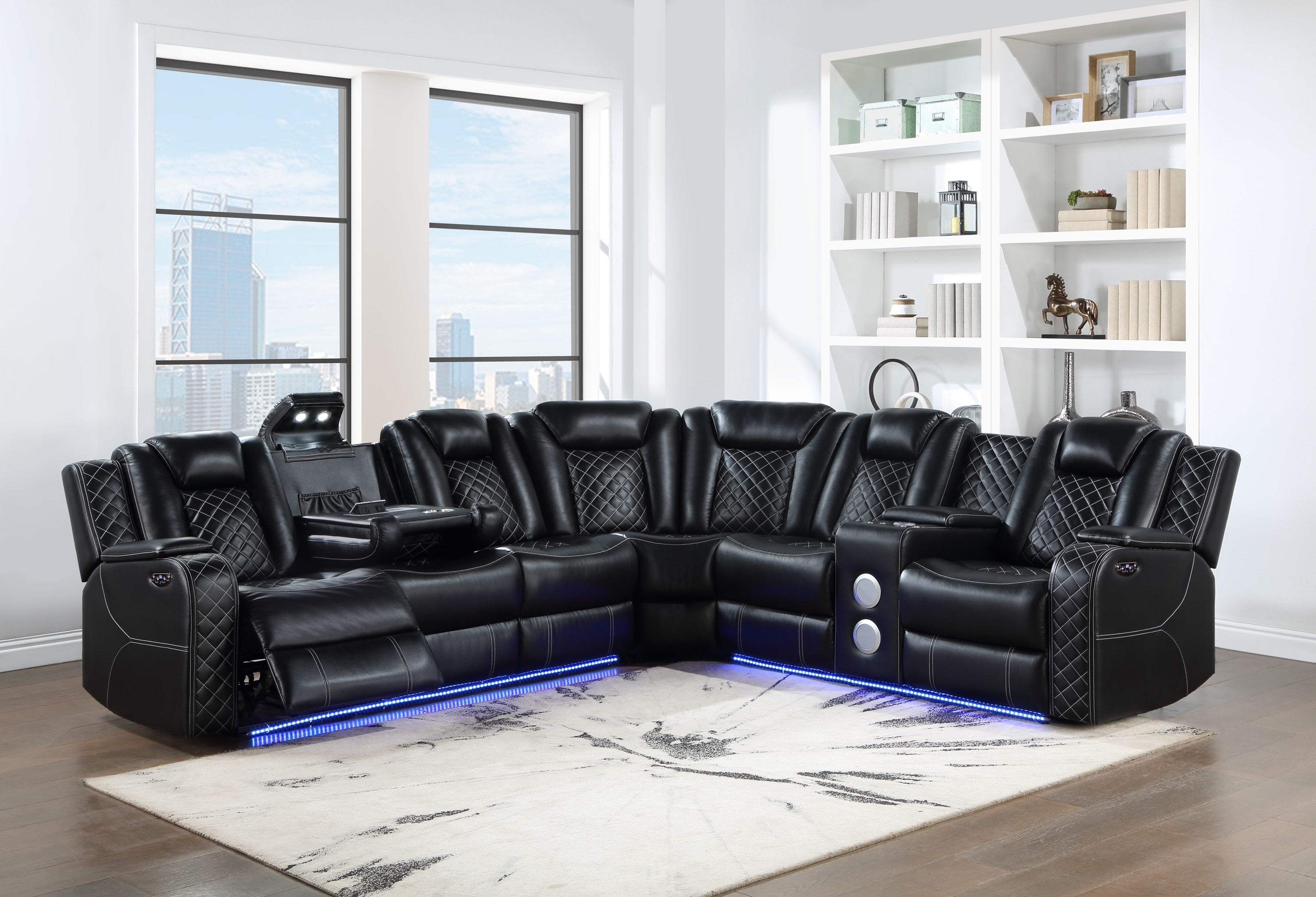 Radiant Power Sectional