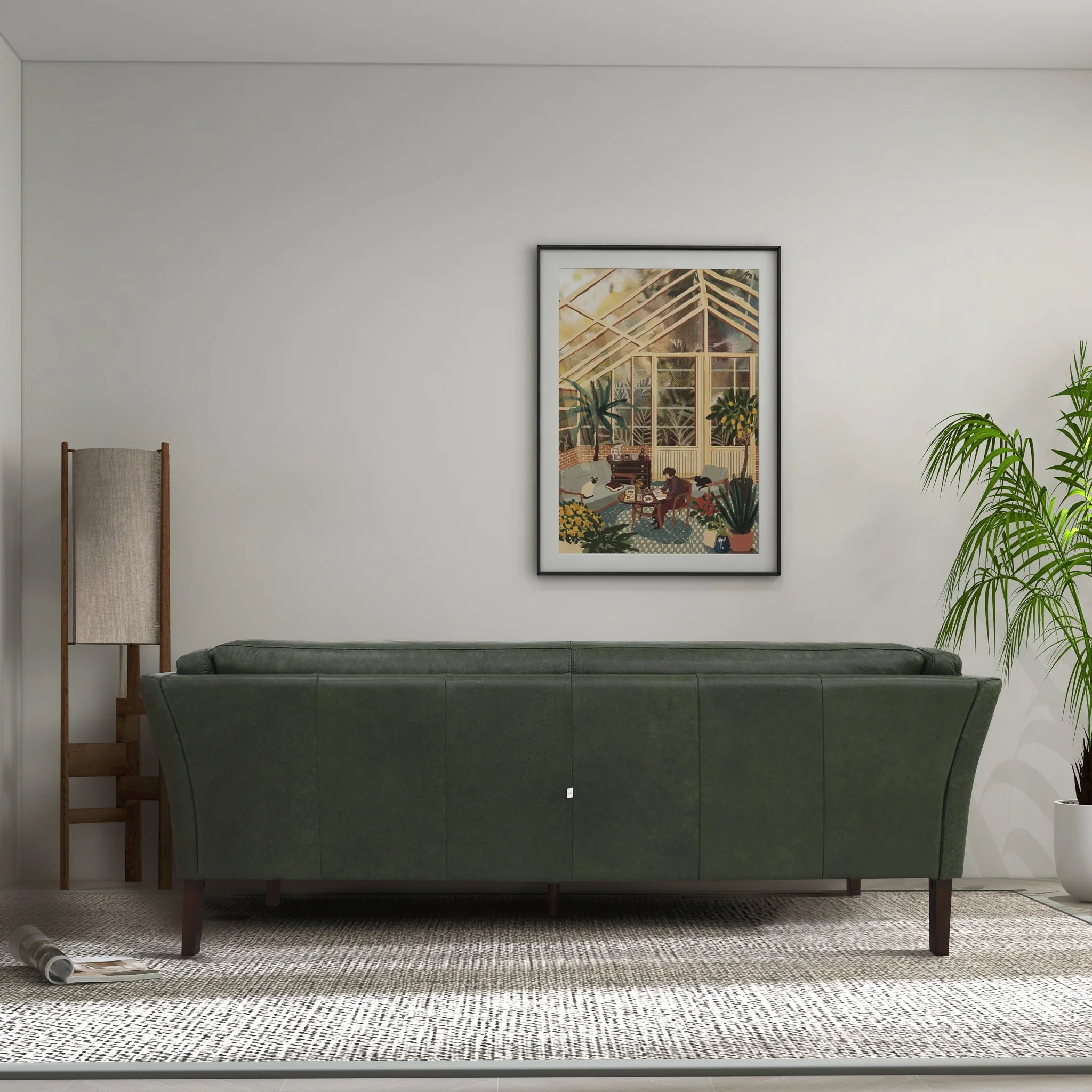 York Leather Sofa