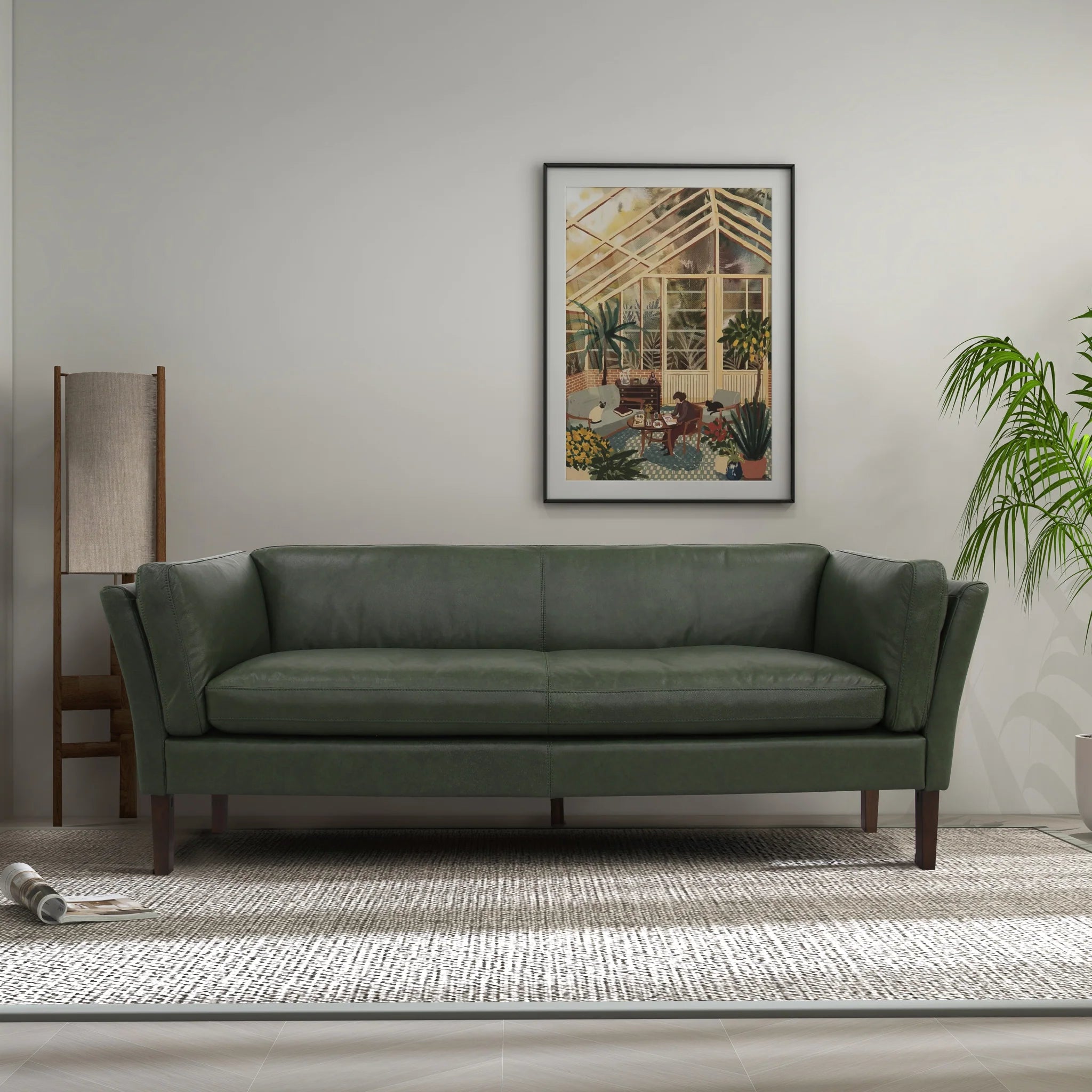 York Leather Sofa