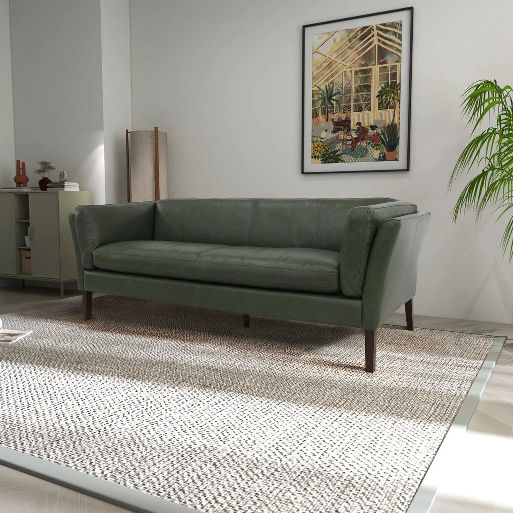 York Leather Sofa