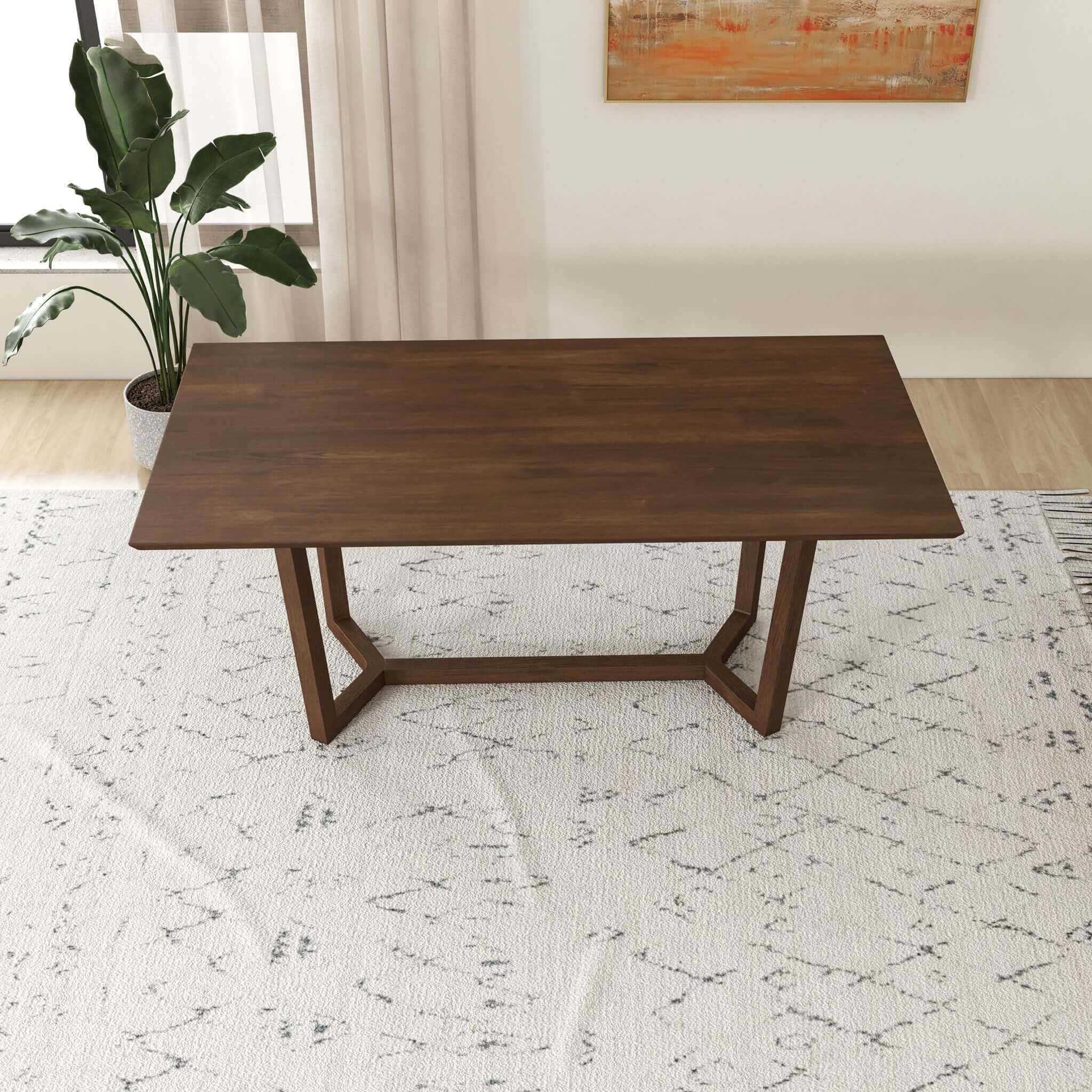Marina Solid Wood Dining Table