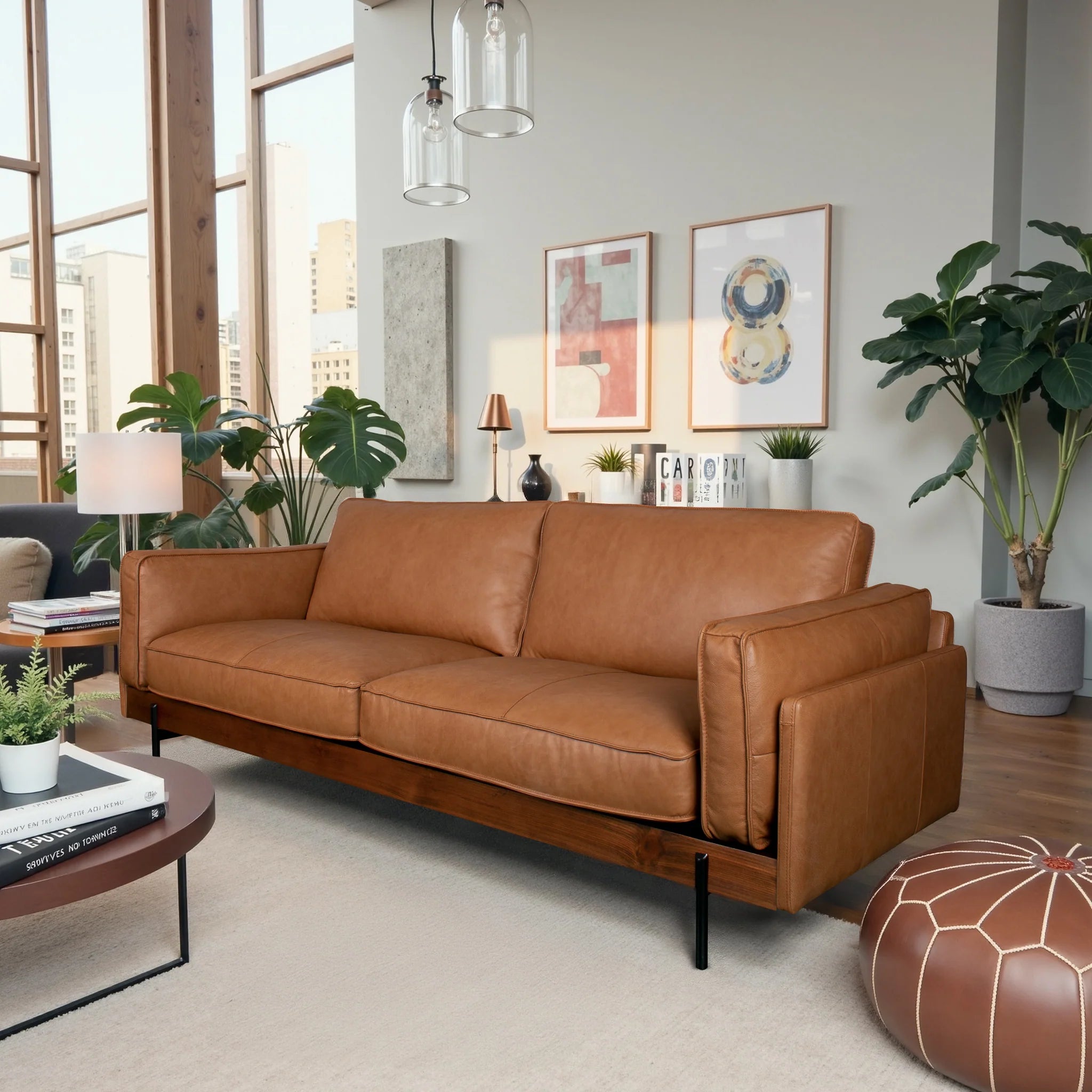 Utica Top Grain Sofa