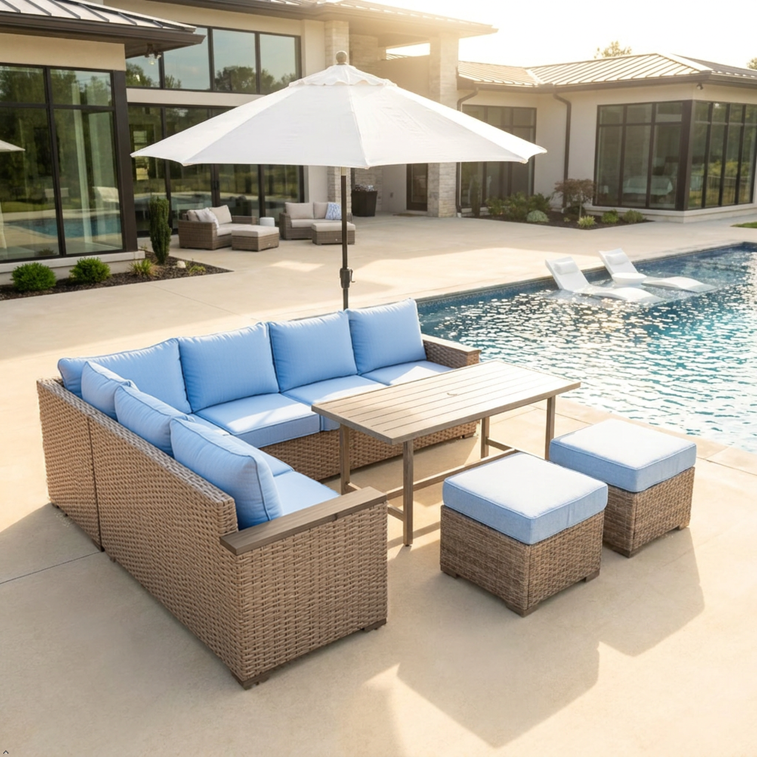 Marina Outdoor Sectional Set
