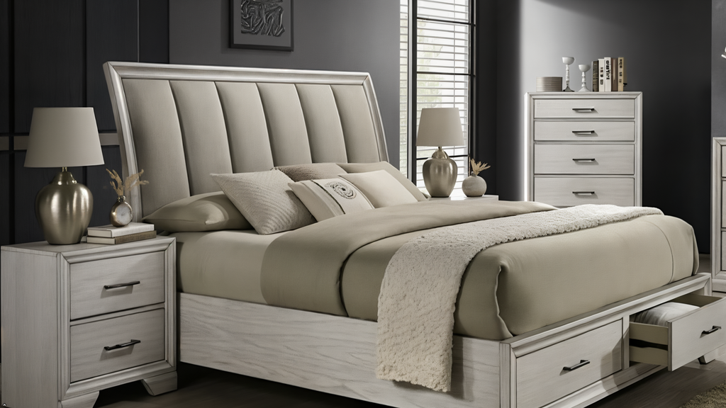 Jennings 6-Piece Storage Bedroom Set