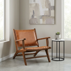 Daniel Tan Leather Armchair