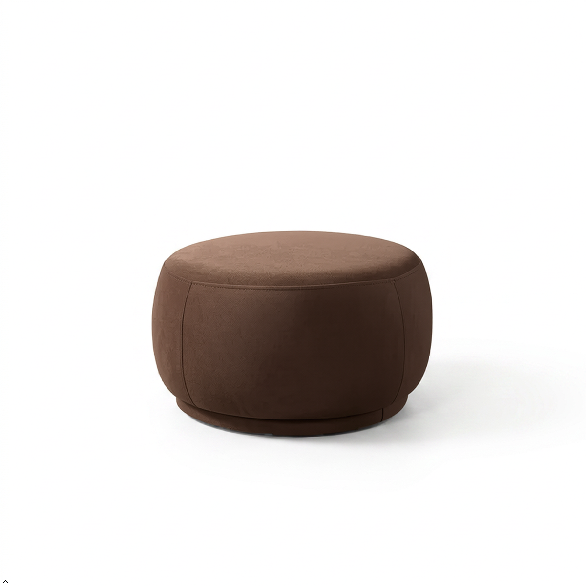 Bonita Round Velvet Ottoman/Stool