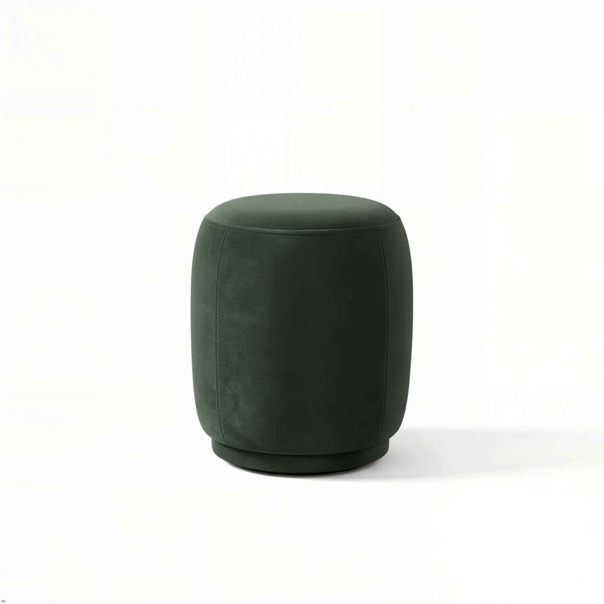 Bonita Round Velvet Ottoman/Stool