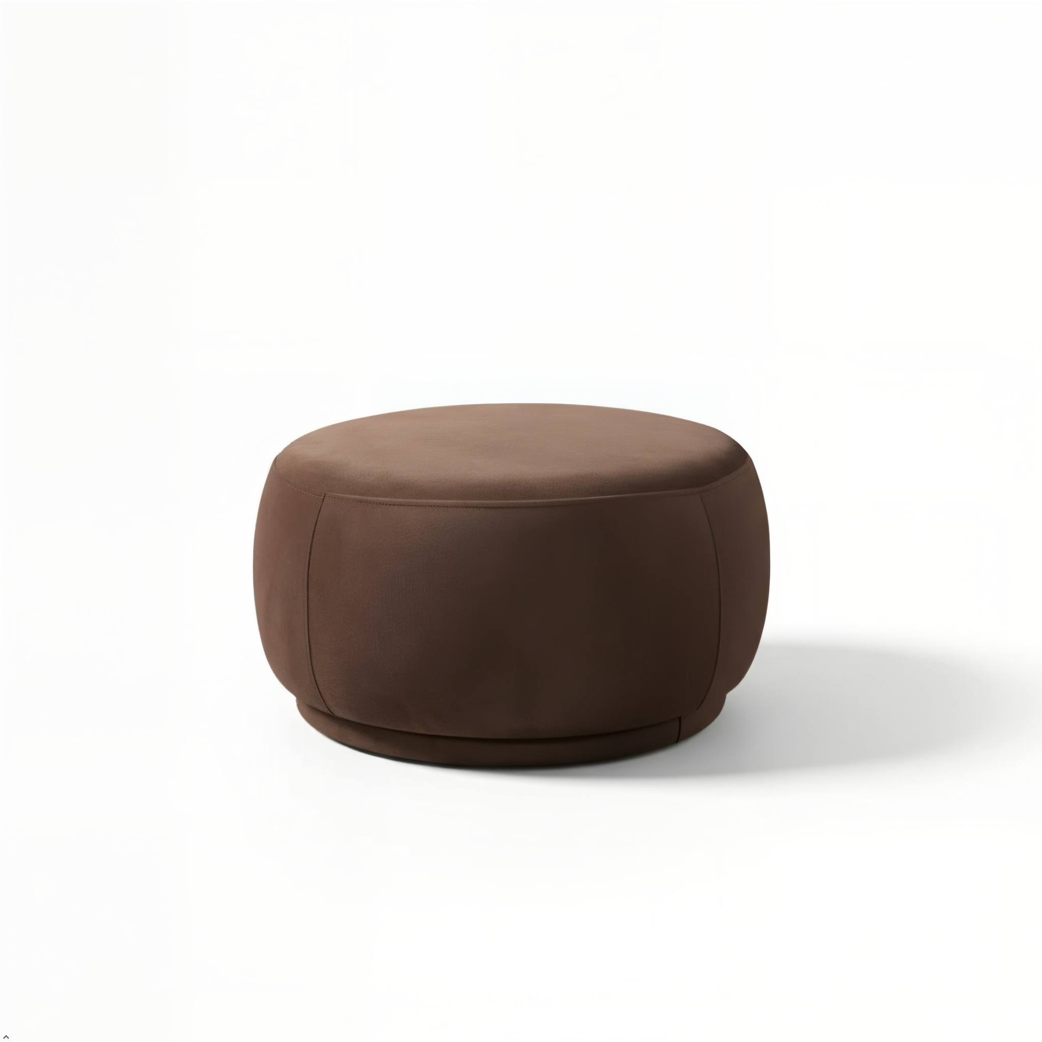 Bonita Round Velvet Ottoman/Stool