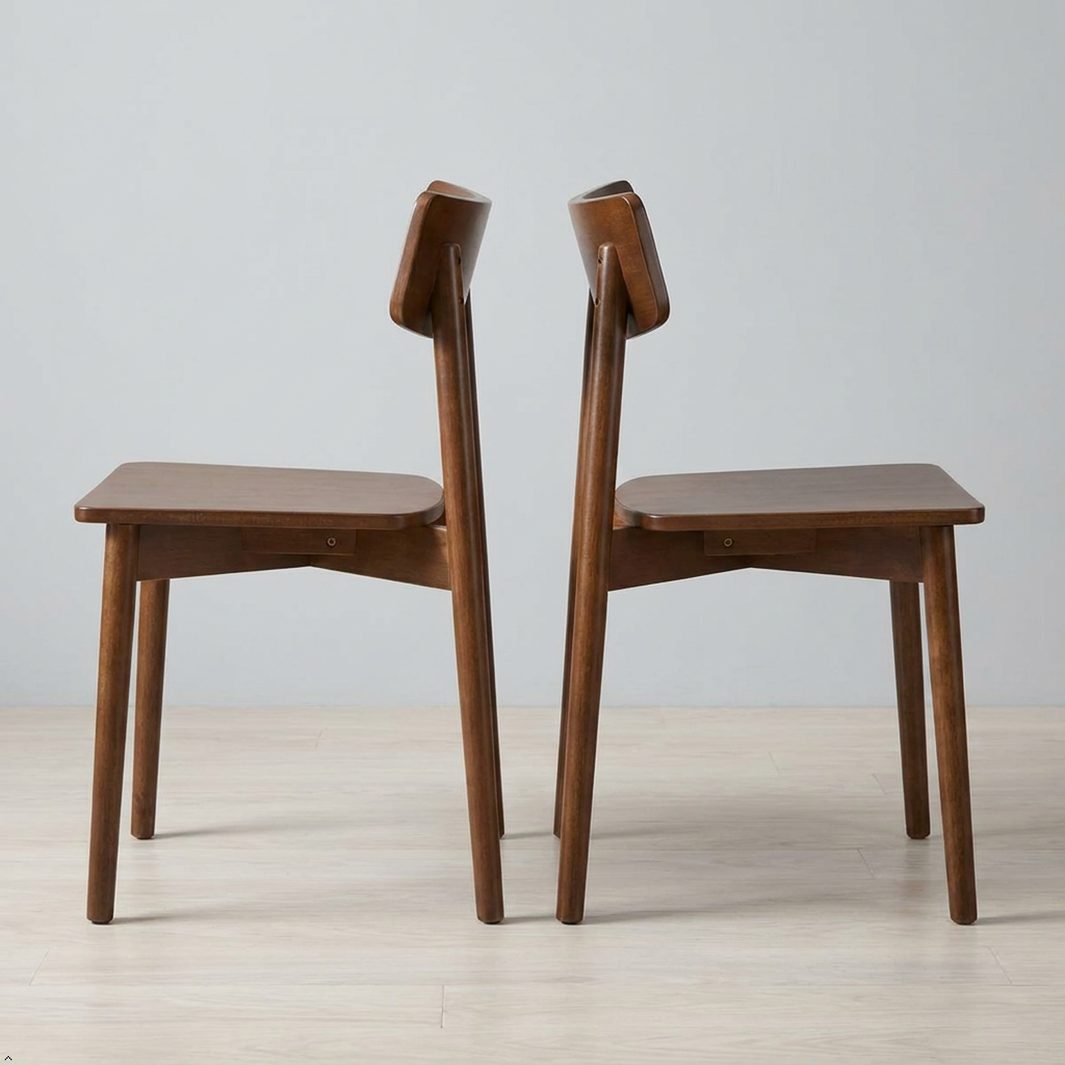 Solid Wood Dining Chair Set of 2