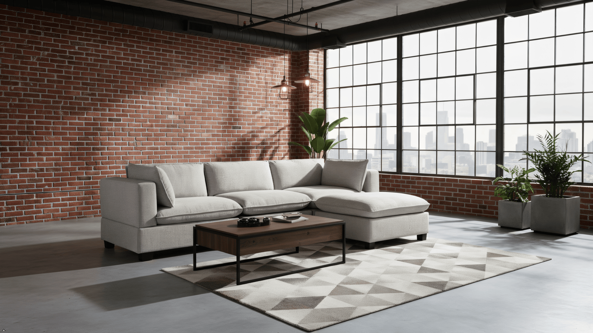 Lisan 4-Pc Modular Sectional