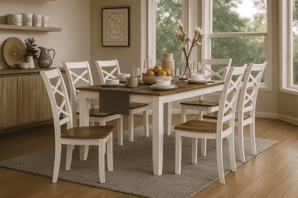 Dobson 7-Piece Dining Set Dining Set Berch Furniture